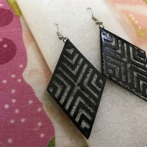 Diamond Shaped Earrings