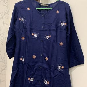 Short Kurti With 3/4th Sleeve