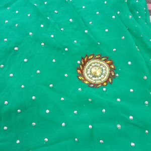 Heavy Embroidery Saree