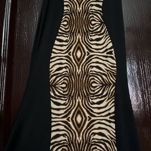 Tiger Print Body Con Dress