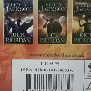 Percy Jackson 3 Books Combo