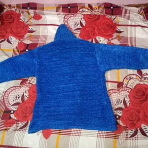 Blue Shimmer Sweater