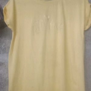 Cute Yellow Top For Girls And Womans