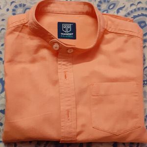 Standing Collar Boys Shirt