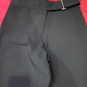 Black Formal Flared Trouser