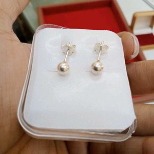 Pure Silver Earrings Studs