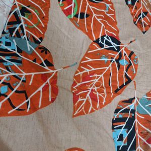 Single Bedsheet Leaf Print