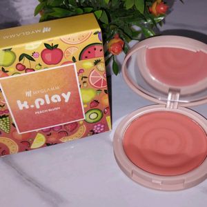 Myglamm K.Play Flavoured Blush - Sweet Peach