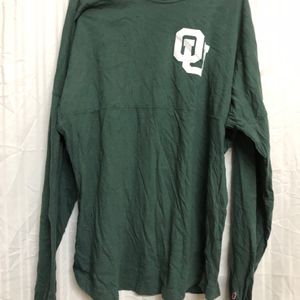 League Green Long Sleeve T Shirt