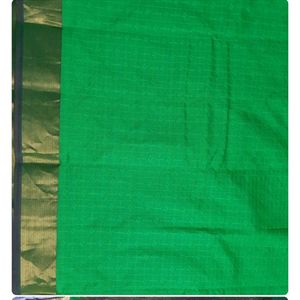 Kancheewaram Green Pure Silk Saree