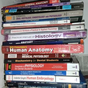 Mbbs/ BDS First Year Books