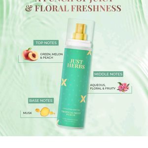 Just Herbs Body Mist Spray for Men and Women With