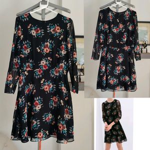 Zara Basic Midifloral Dress