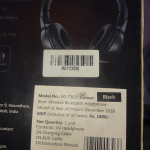 Egate Bluetooth Headphones Good Condition