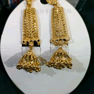One Gram Gold Plated  Earing