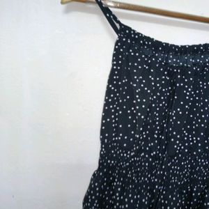 Trendy New Black And White Dress For Women