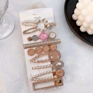 8 Pics Korean Style Hair Clip Set