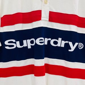 New White Super dry Tshirt