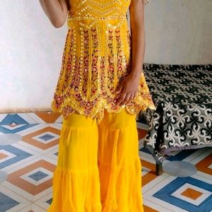 Sarara Kurti With Dupatta