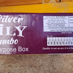 Multipurpose Jumbo Box For Dryfruits/Candy /Masala