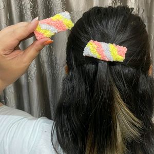 Handmade Embroidery Hairclips