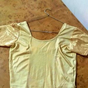 I Am Selling A Golden Blouse For Women