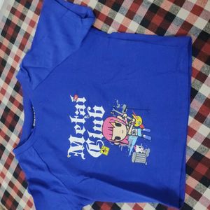 Blue Baby Tee For Girls