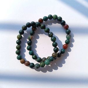 Bloodstone Crystal Bracelet