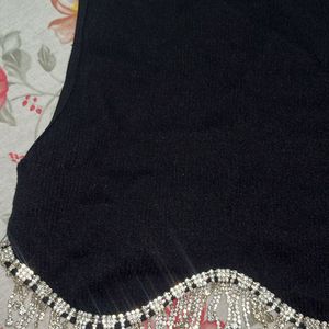 Zara Rhinestone Top