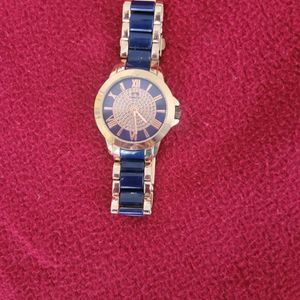 Women Watch Rose gold Nevy Blue