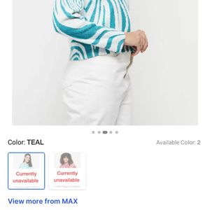 MAX TEAL SWEATSHIRT