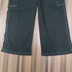 T-29 Size 32 Cargo Straight Women Denim Jeans