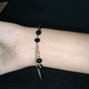 Gold And Black Bracelet