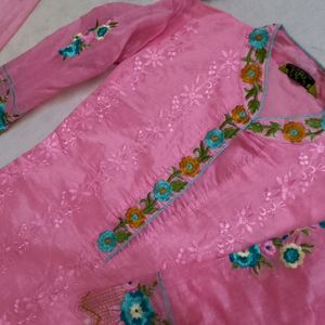 Pakistani Coller Suit Set