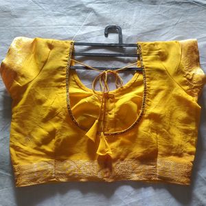 Yellow Cotton Balause