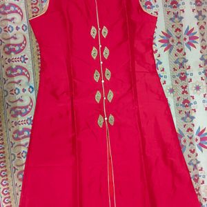 Silk A Line Kurta