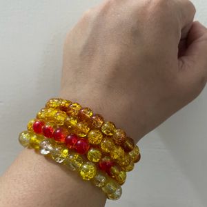 Dual Tone Crystal Bracelet