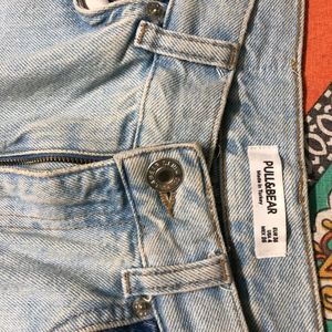 Double / Dual Shade Pull And Bear Denim Trending