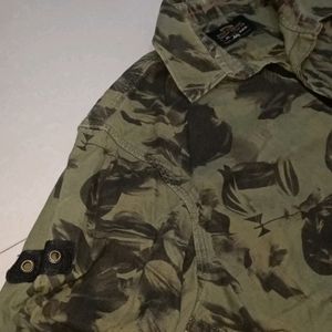 Green And Black Shirt For Men