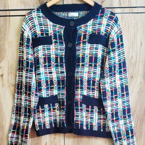 Multicolour Cardigan Size-42-44