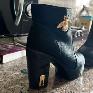 Black Heel Boots