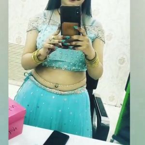 Ocean Green Lehnga