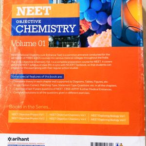 ARIHANT Neet Objective Chemistry