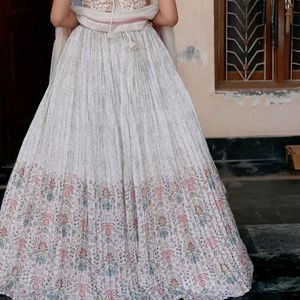 Beautiful Of White Lehenga