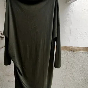 Olive Tunic Dress Can B Worn As T-shirt