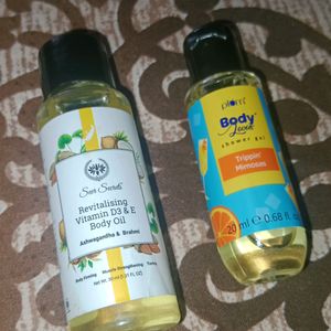 Plum Shower Gel + Seer Secrets Body Oil