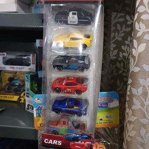 Big Size Metal Car Set (Set of 6)