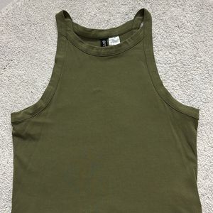 H&M Olive Tank Top