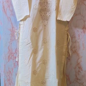 Kurta Floor Length With Embroidery