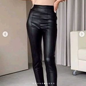 Zara Leather Pants - Premium Quality